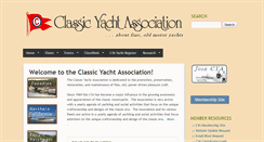 Desktop Screenshot of classicyacht.org